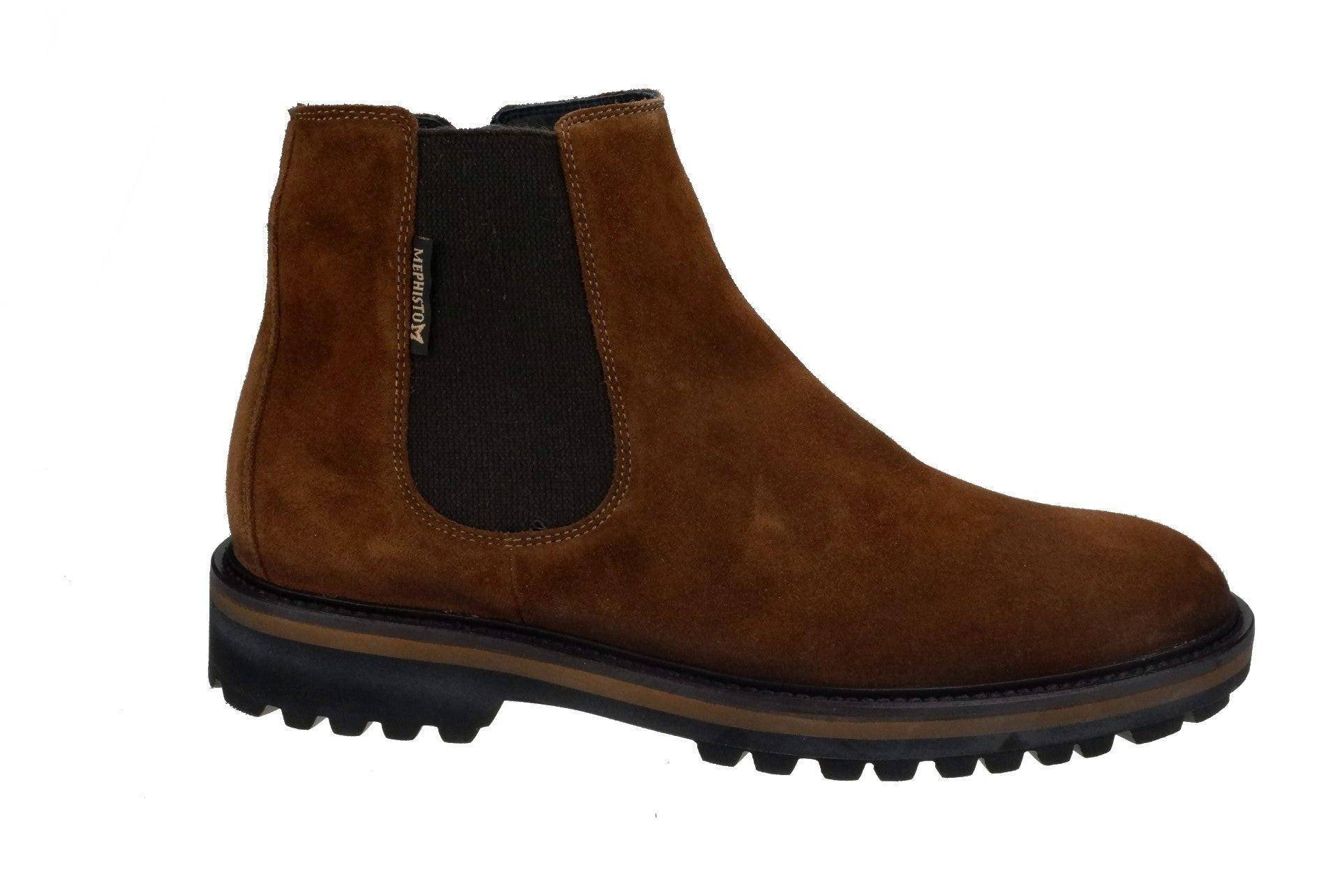 Benson - Wildleder Stiefelette Herren Braun 40.5 von Mephisto