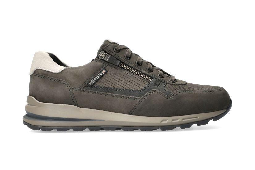 Bradley - Leder Sneaker Herren Grau 40.5 von Mephisto