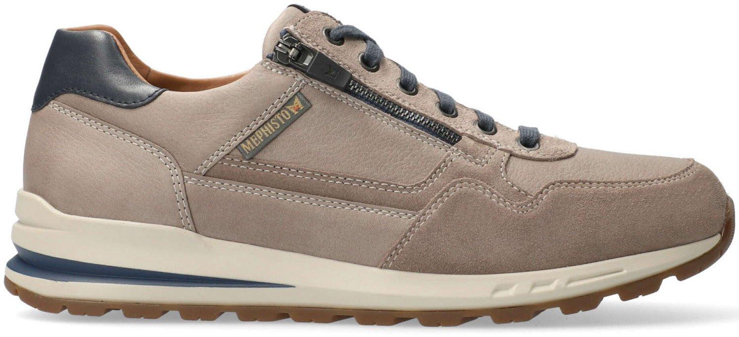 Bradley - Leder Sneaker Herren Grau 46.5 von Mephisto