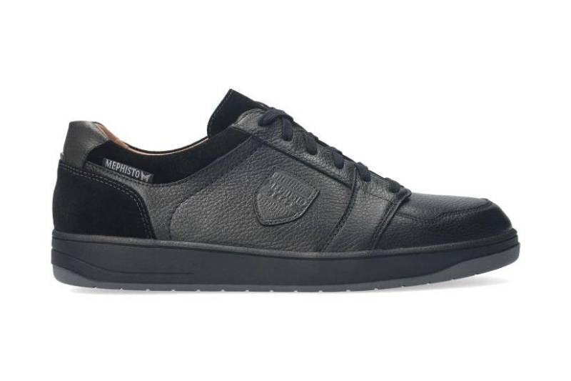 Hugh - Leder Sneaker Herren Schwarz 42 von Mephisto