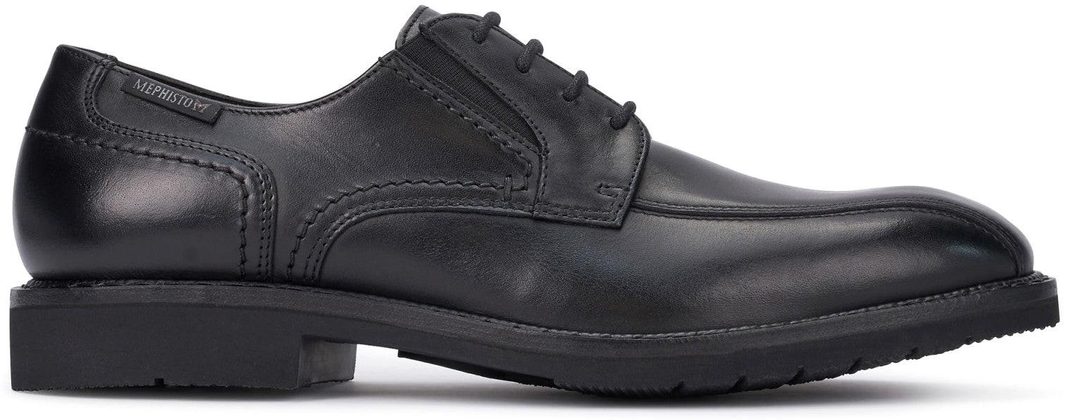 Nelson - Leder Schnürschuh Herren Schwarz 40 von Mephisto