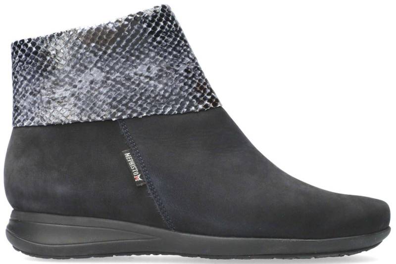 Neria - Leder Stiefelette Damen Blau 38.5 von Mephisto