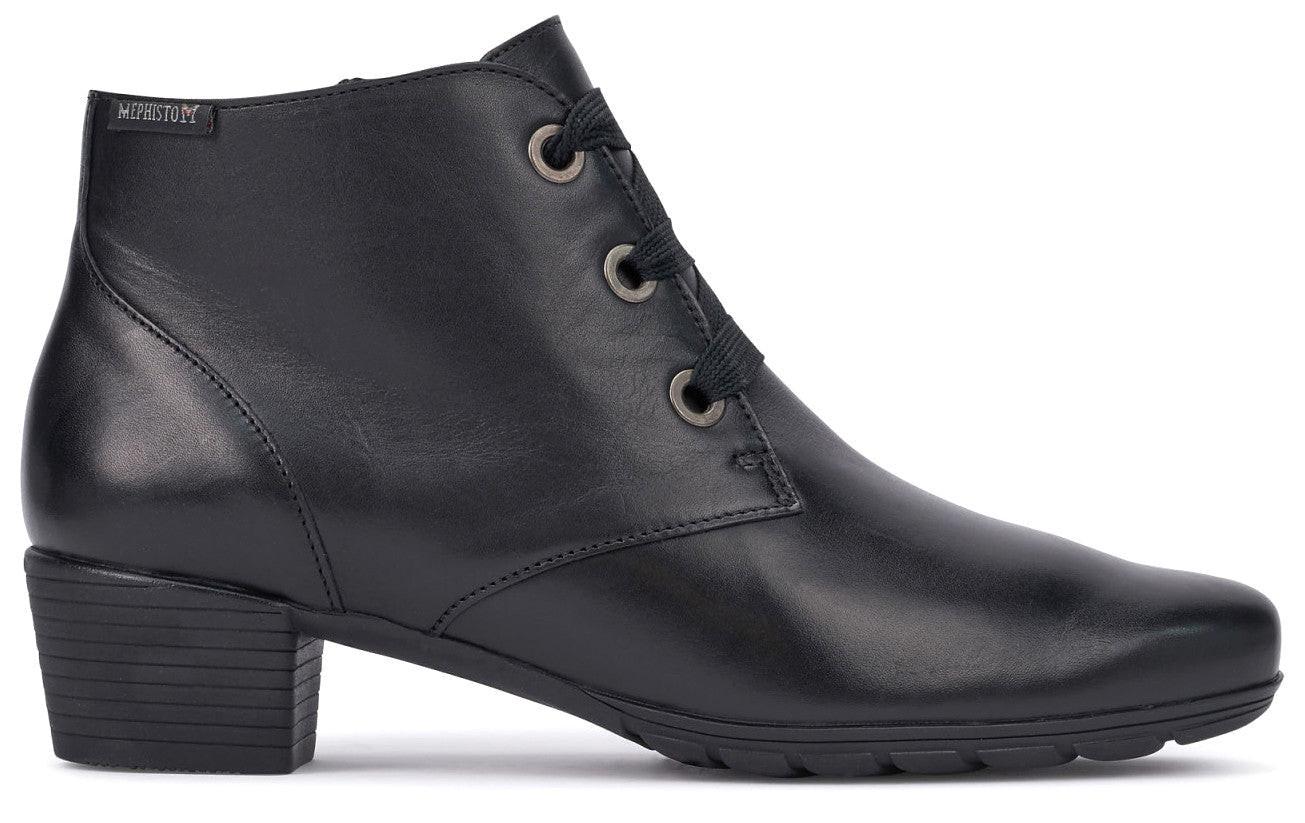 Isabella - Leder Stiefelette Damen Schwarz 37 von Mephisto