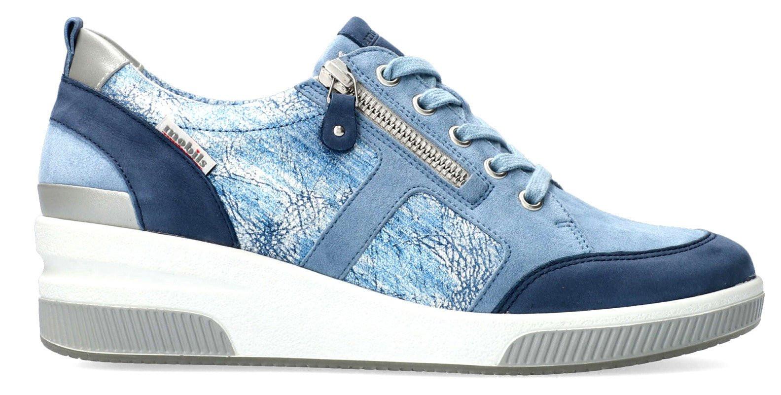 Trudie - Leder Sneaker Damen Blau 37.5 von Mephisto