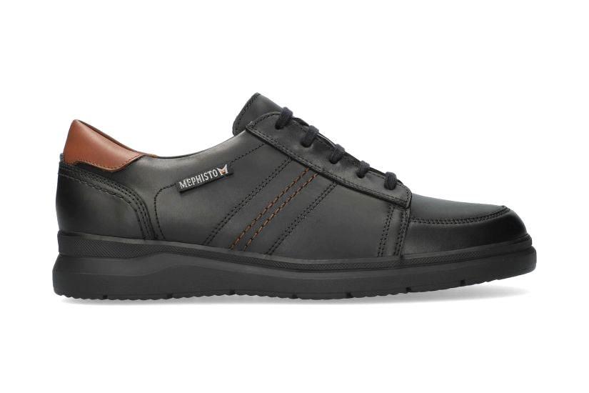 Amelio - Leder Schnürschuh Herren Schwarz 40 von Mephisto