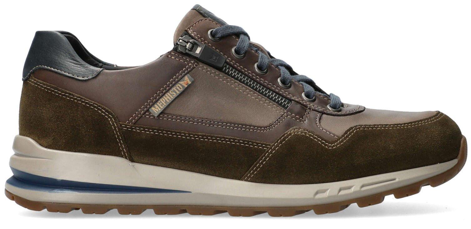 Bradley - Leder Sneaker Herren Grün 41 von Mephisto