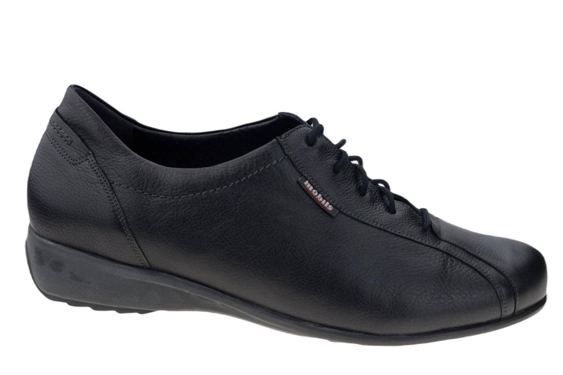 Sabi - Leder Schnürschuh Damen Schwarz 42 von Mephisto