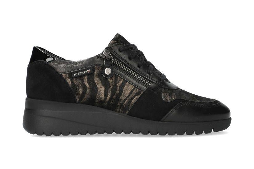 Iasmina - Leder Sneaker Damen Schwarz 42 von Mephisto