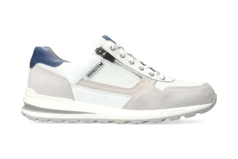 Bradley - Leder Sneaker Herren Offwhite 46 von Mephisto