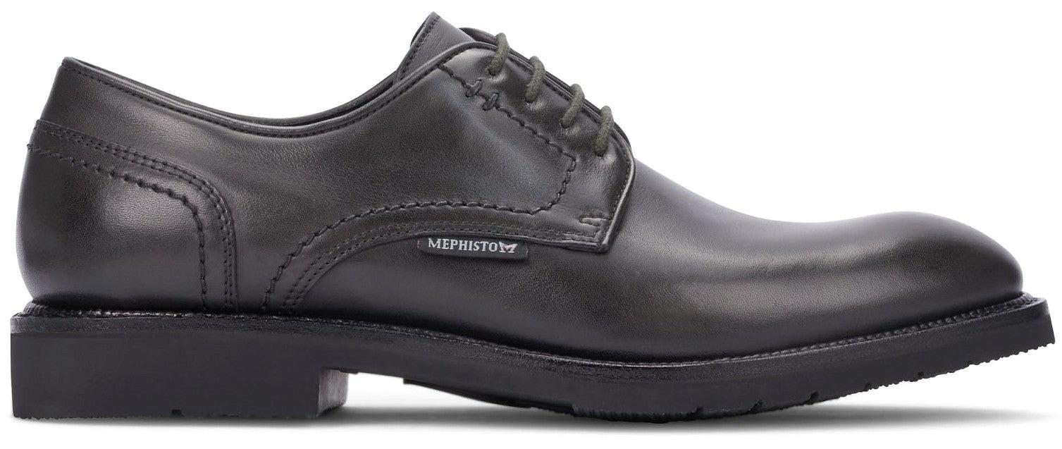 Nikola - Leder Schnürschuh Herren Grau 46 von Mephisto