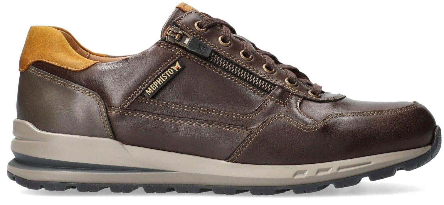 Bradley - Leder Sneaker Herren Braun 47.5 von Mephisto