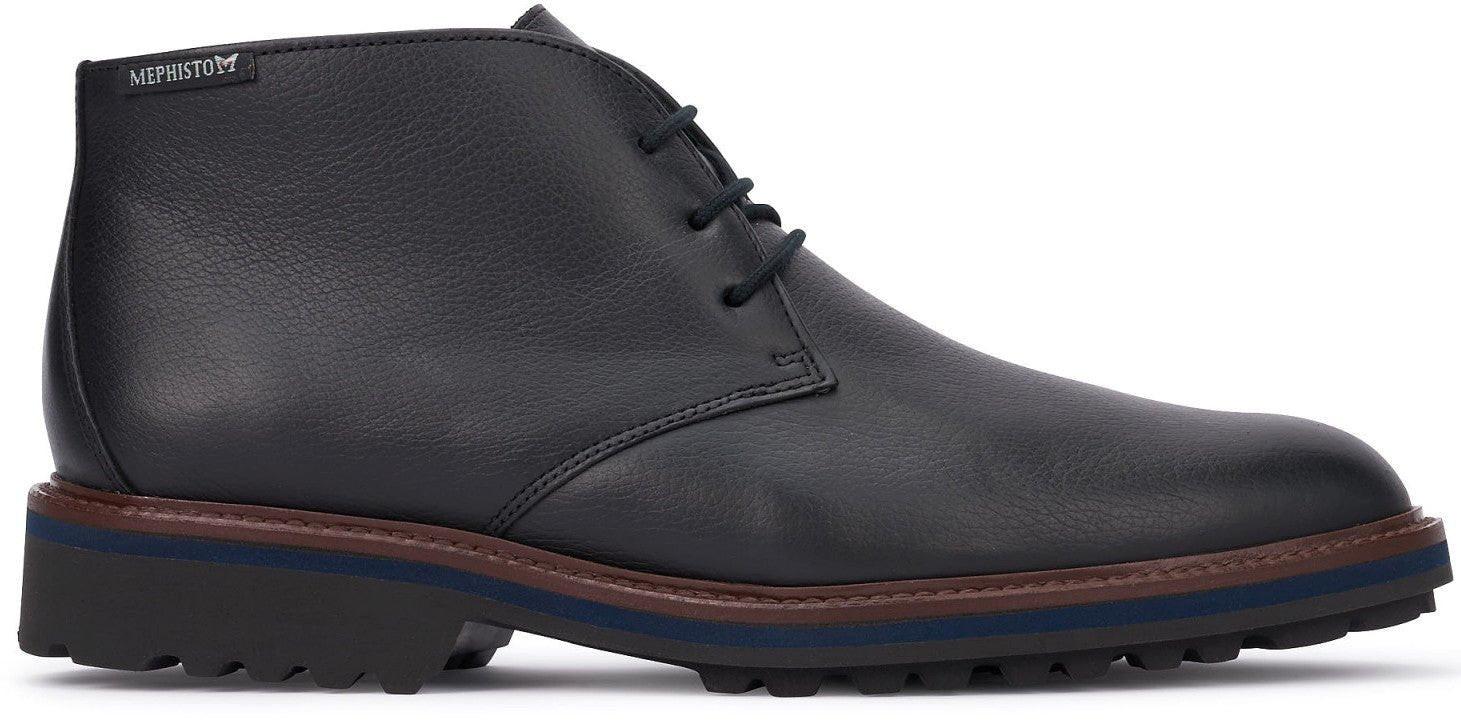 Berto - Leder Stiefelette Herren Schwarz 47.5 von Mephisto