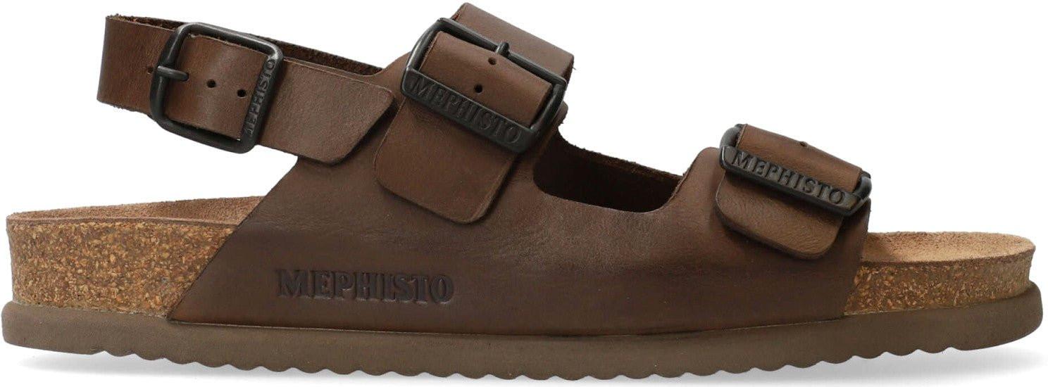 Nardo - Leder Sandale Herren Braun 47 von Mephisto