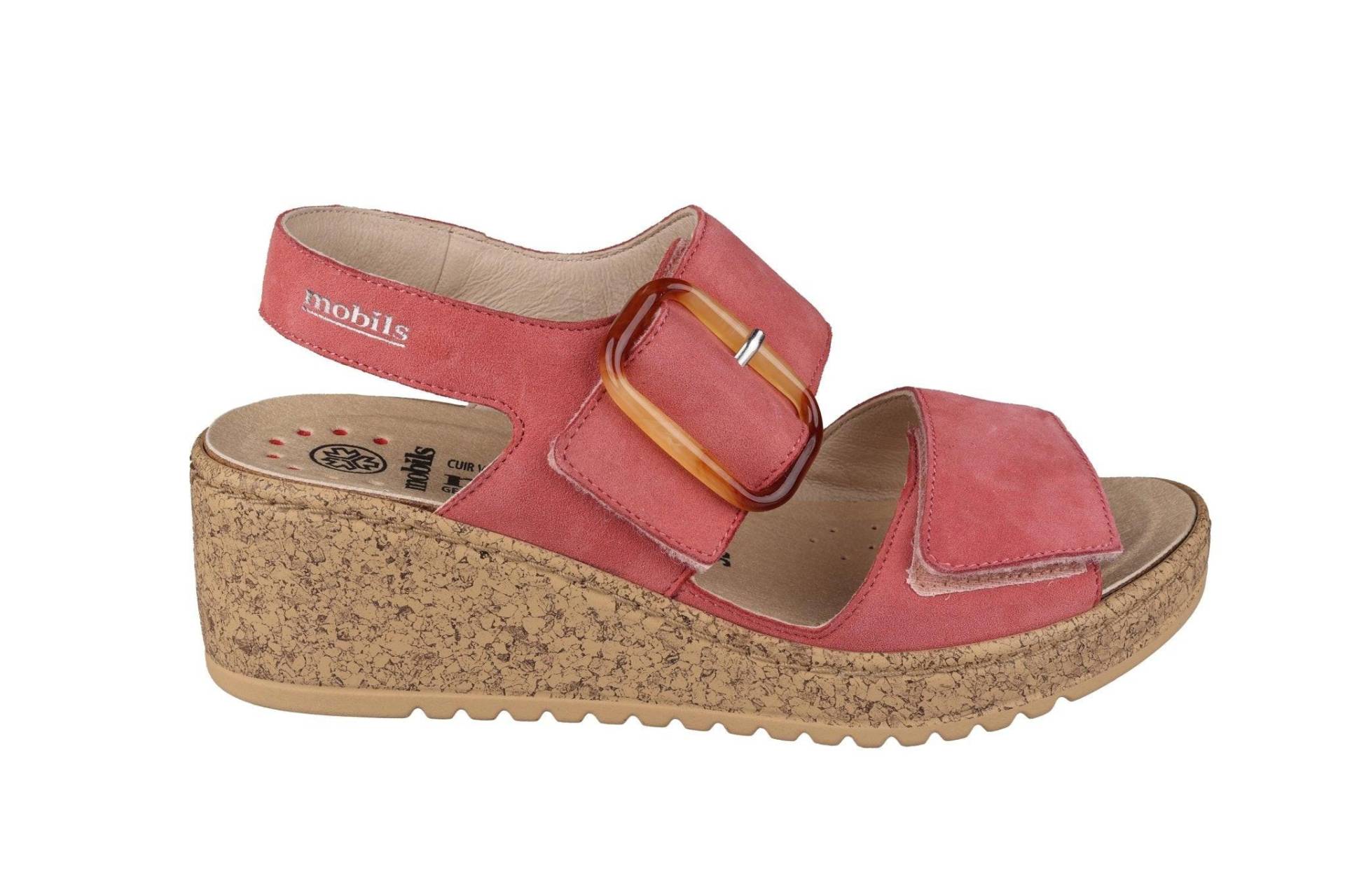 Nasma - Wildleder Sandale Damen Rosa 36 von Mephisto