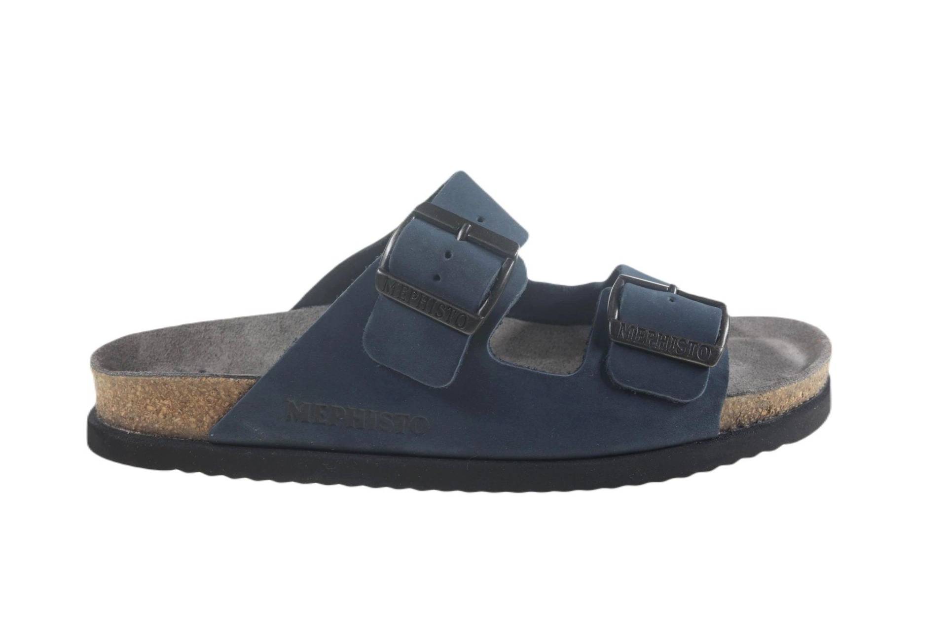 Nerio - Leder Sandale Herren Blau 48 von Mephisto