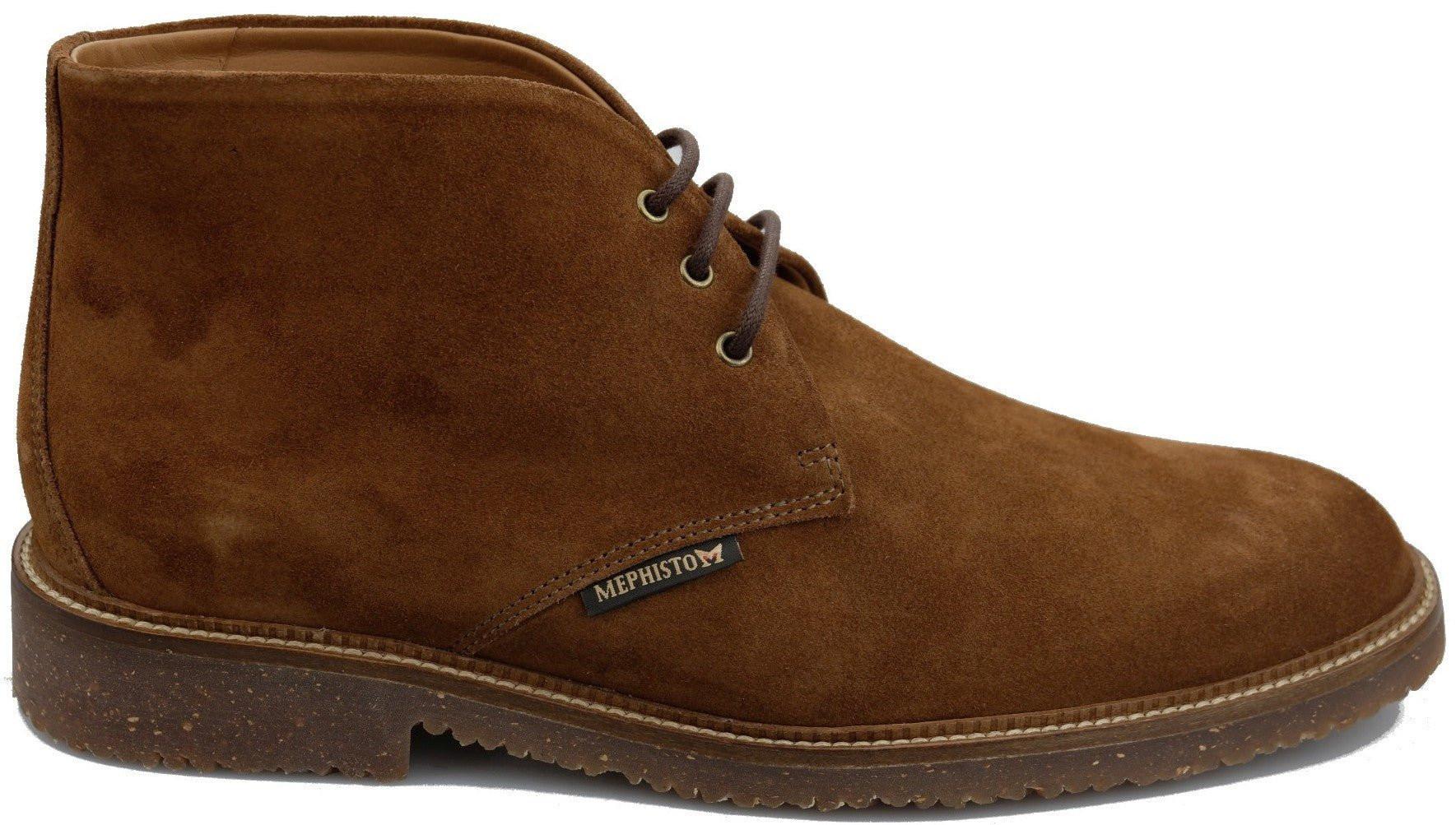 Polo - Wildleder Stiefelette Herren Braun 46 von Mephisto