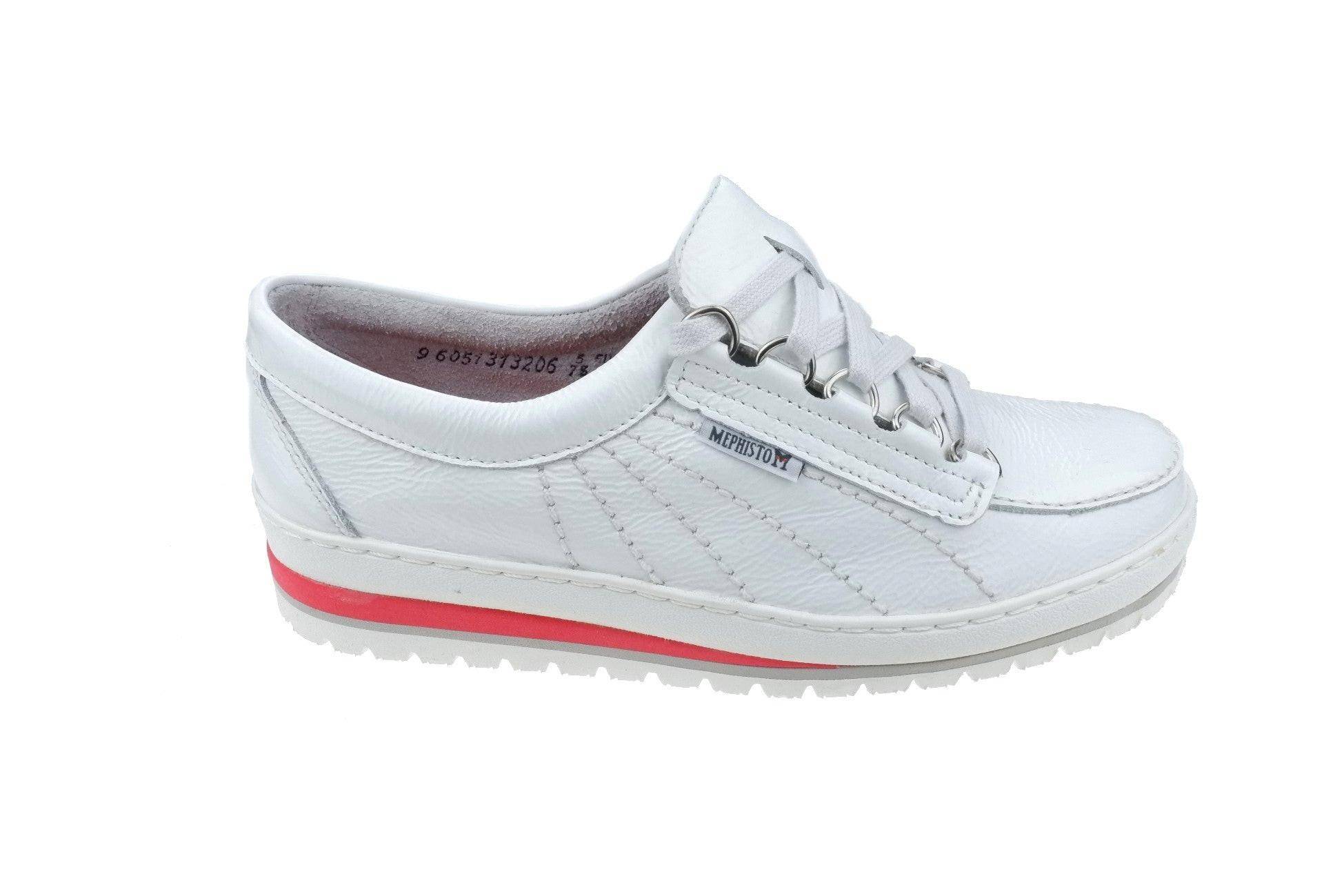 Super Lady - Leder Sneaker Damen Weiss 40 von Mephisto