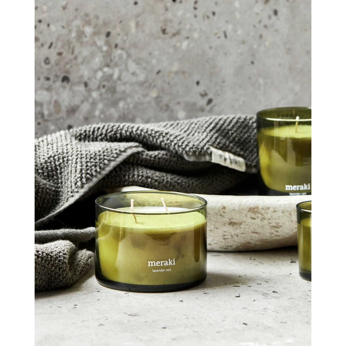 Meraki Home - Duftkerze Lavender Rain von Meraki