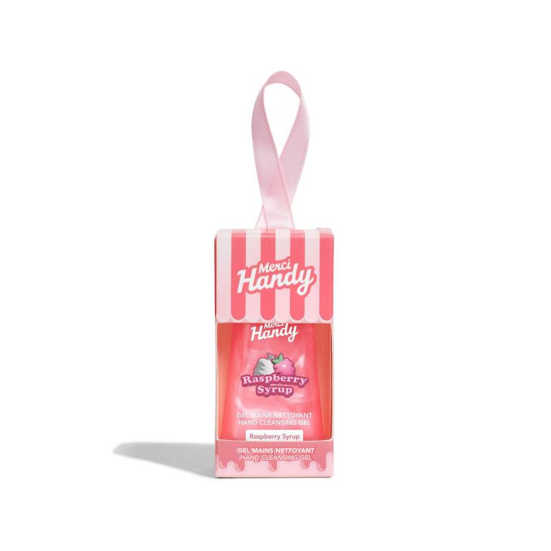 Hanger Gel Raspberry Syrup - Handreinigungsgel Weihnachten 2023 Damen  30ml von Merci Handy