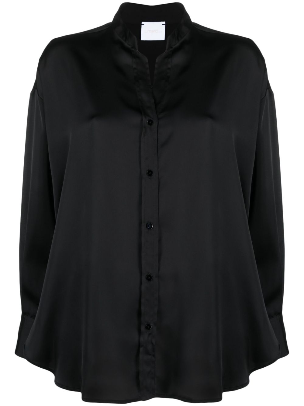 Merci buttoned long-sleeve shirt - Black von Merci