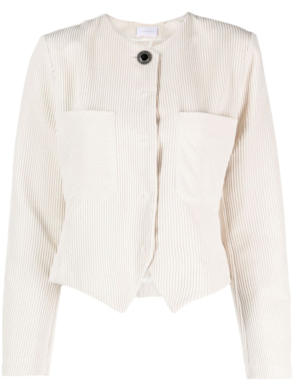 Merci corduroy single-breasted blazer - Neutrals von Merci