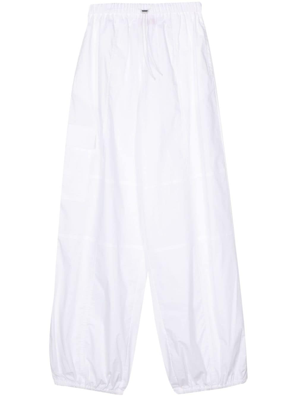 Merci cotton cargo pants - White von Merci