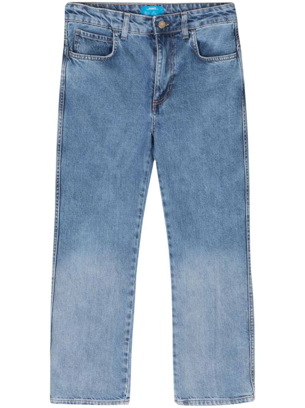 Merci mid-rise cropped jeans - Blue von Merci