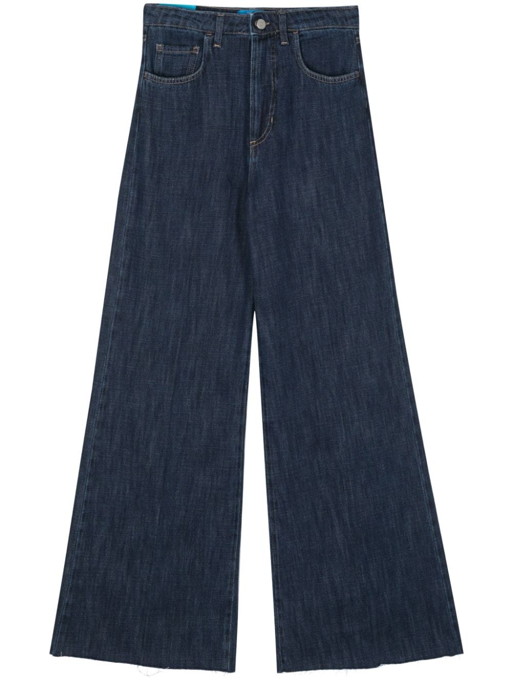 Merci wide-leg jeans - Blue von Merci