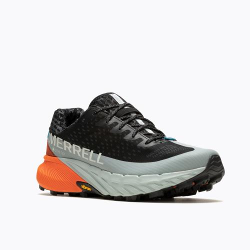 Merrell Agility Peak 5 GTX - black/tangerine (Grösse: 43) von Merrell