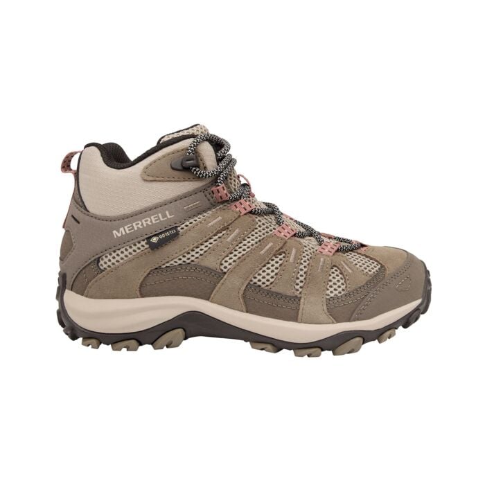 Merrell Alverstone 2 Mid GTX Schnürschuh für Damen beige, 41 von Merrell