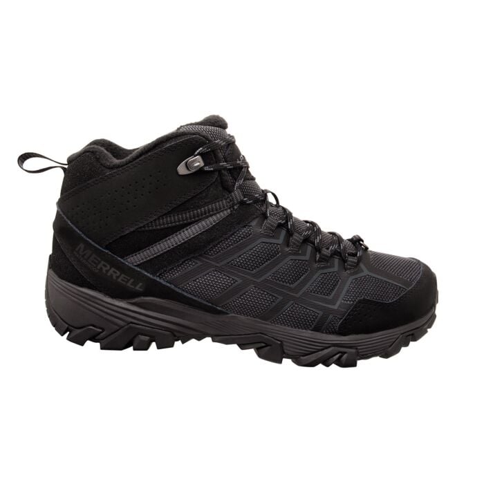 Merrell Moab FST 3 Thermo Mid WP Schnürschuh für Herren, schwarz, 40 von Merrell