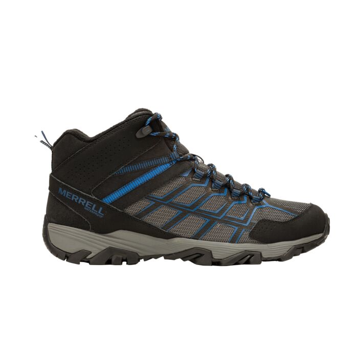 Merrell Moab FST 3 Thermo Mid WP Schnürschuh für Herren, schwarz-blau, 43 von Merrell