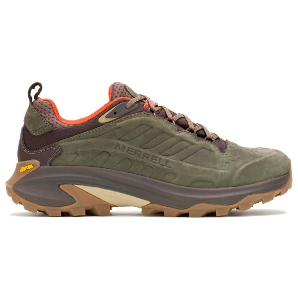 Merrell - Moab Speed 2 Leather WP - Multisportschuhe Gr 42 braun/oliv von Merrell