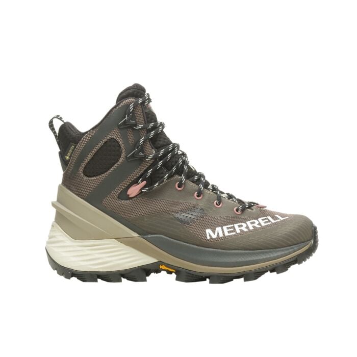 Merrell Rogue Hiker Mid GTX Wanderschuh für Damen, grau-braun, 37 von Merrell