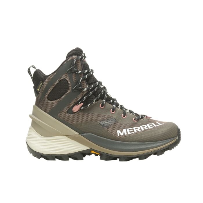 Merrell Rogue Hiker Mid GTX Wanderschuh für Damen, grau-braun, 38 von Merrell