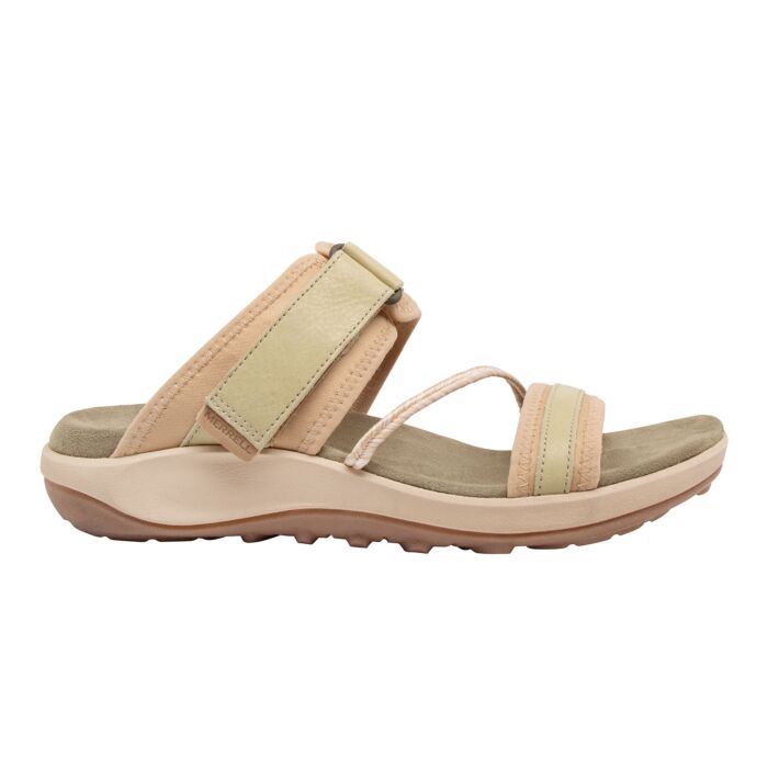 Merrell Terran 4 Slide aus Glattleder mit Textil pistazie Merrell Terran 4 Slide aus Glattleder mit Textil pistazie von Merrell