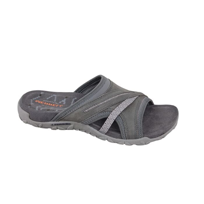 Merrell Terran Slide II Pantolette, grau, 36 von Merrell