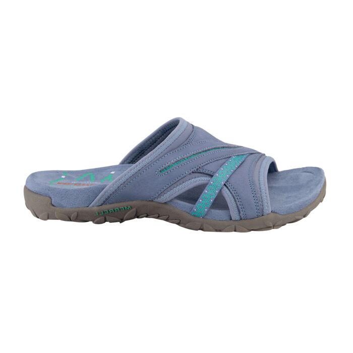 Merrell Terran Slide II Pantolette hellblau von Merrell
