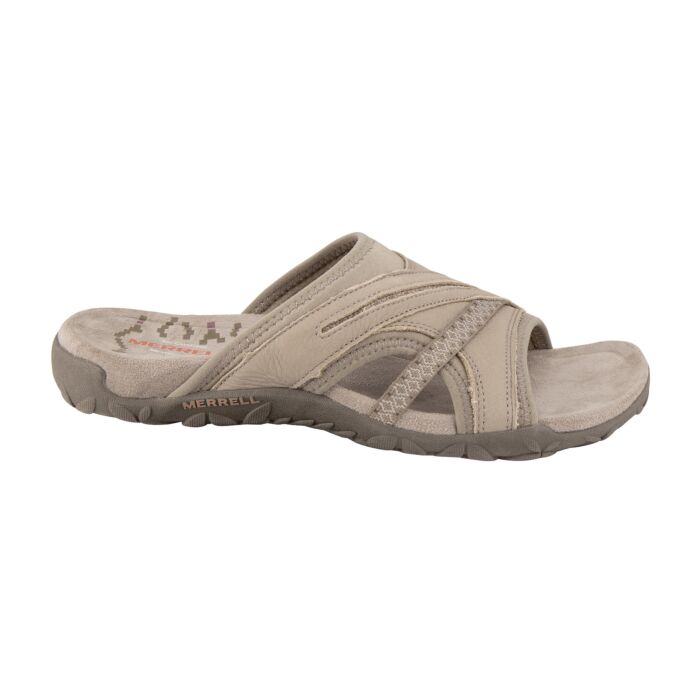 Merrell Terran Slide II Pantolette taupe von Merrell