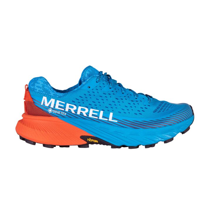 Merrell Trailrunning-Schuh Agility Peak 5 GTX für Herren, blau, 43 von Merrell