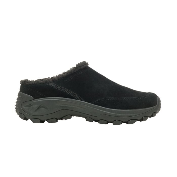 Merrell Winter Slide aus Nubukleder für Damen schwarz, 38 von Merrell