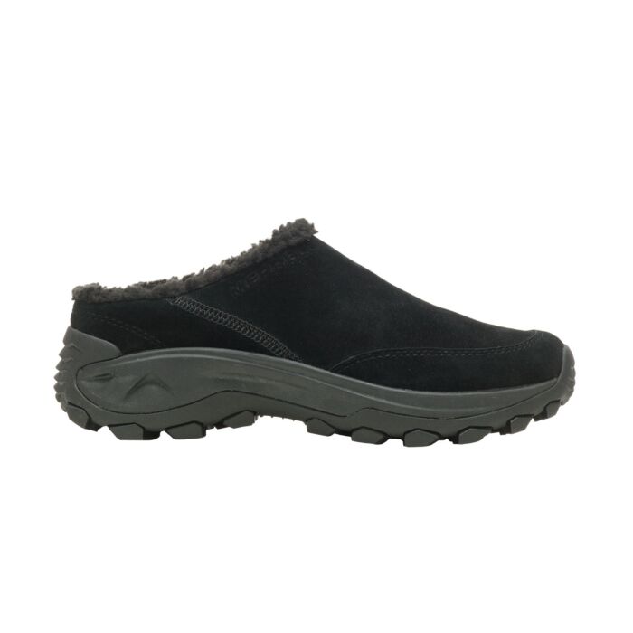 Merrell Winter Slide aus Nubukleder für Damen schwarz, 39 von Merrell