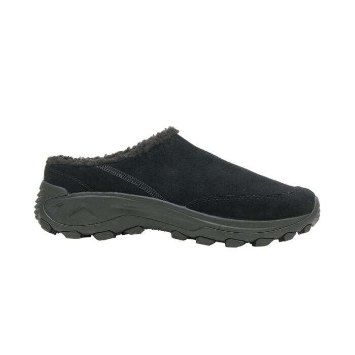 Merrell Winter Slide für Herren aus Nubukleder, schwarz, 40 von Merrell