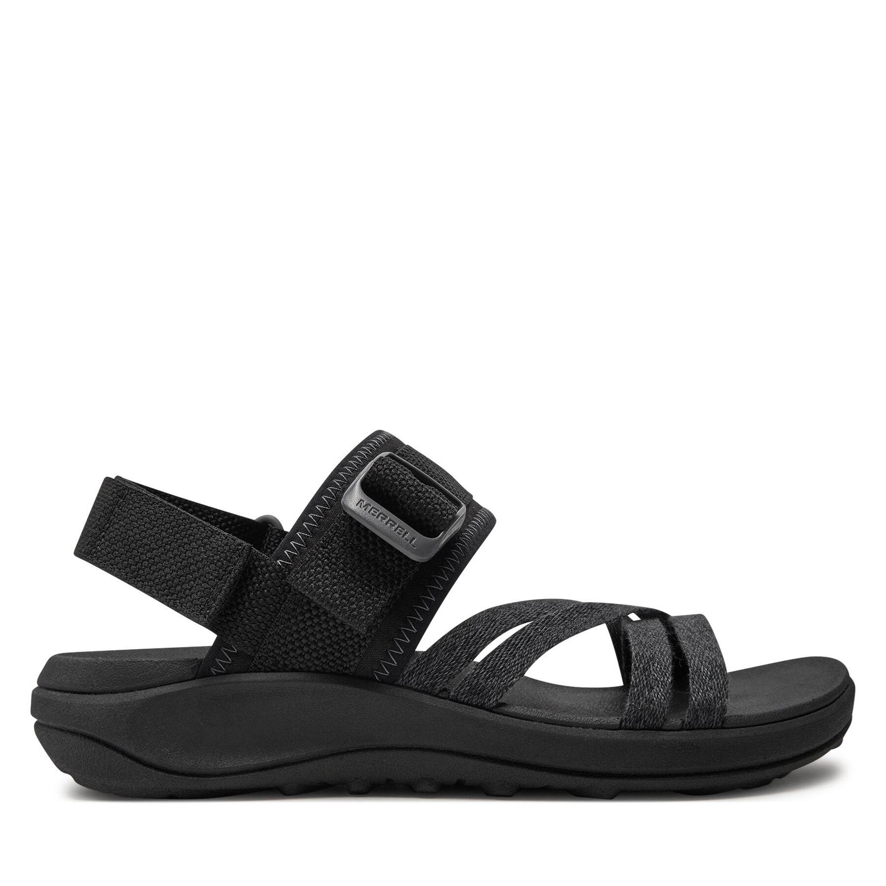 Sandalen Merrell District 4 Backstrap J006436 Black von Merrell