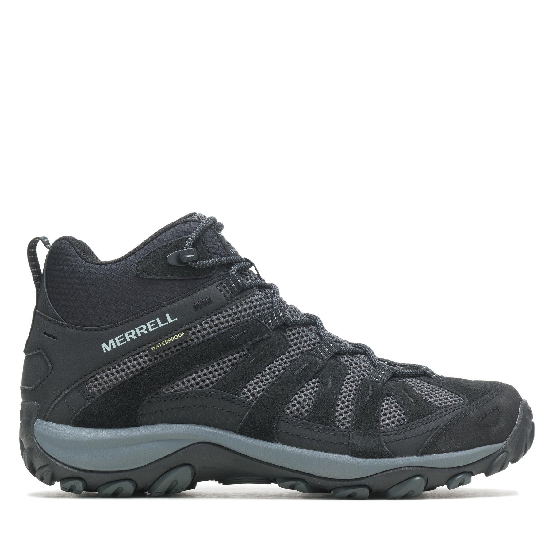 Trekkingschuhe Merrell Alverstone 2 Mid Wp J036923 Black/Granite von Merrell