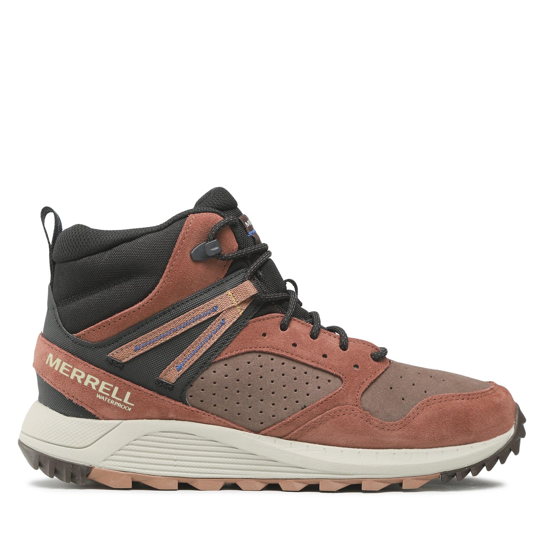 Trekkingschuhe Merrell Wildwood Sb Mid Wp J067299 Bracken von Merrell