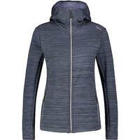 MERU Damen Fleecejacke Basildon Hoodie dunkelblau | 34 von Meru