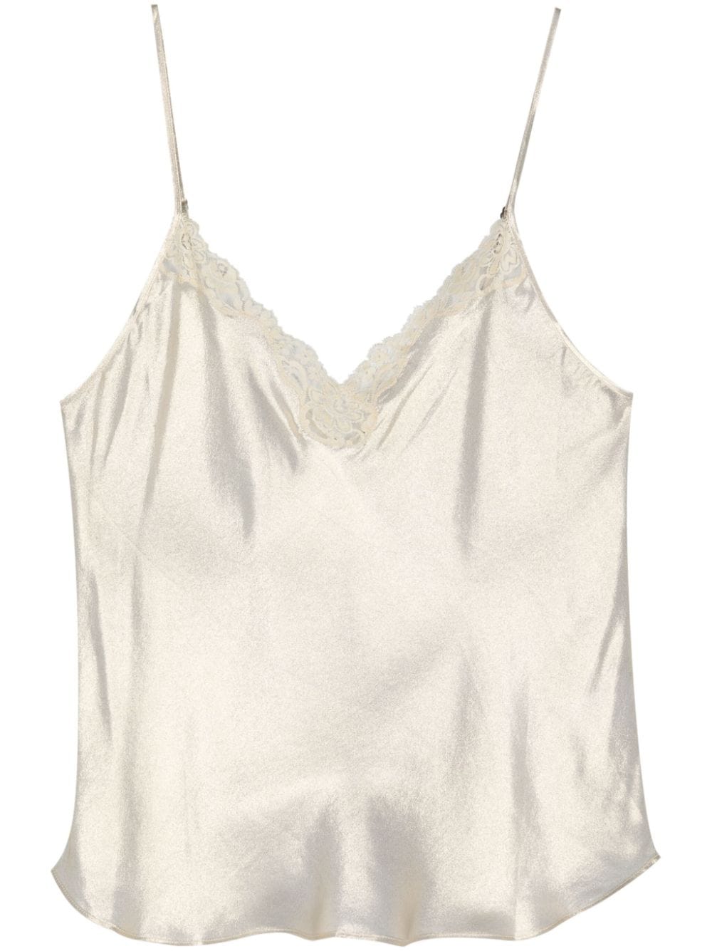 Mes Demoiselles Gola silk top - Gold von Mes Demoiselles