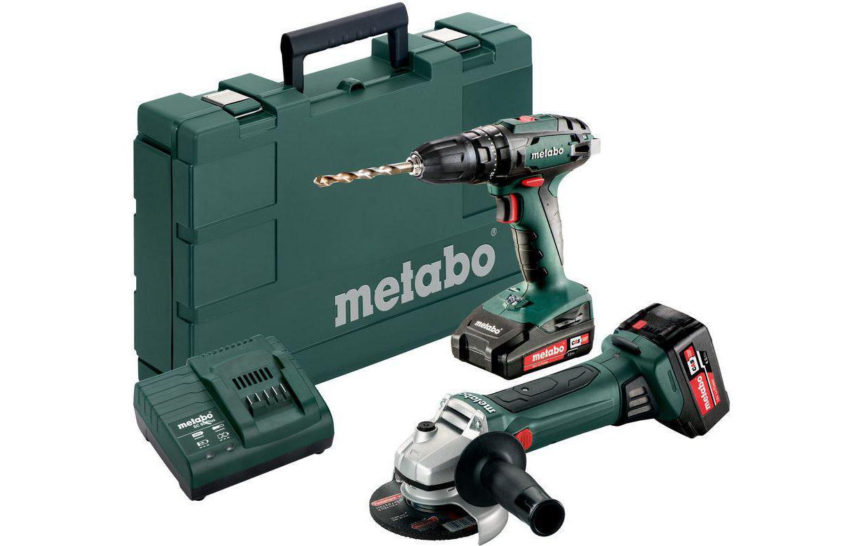 metabo Elektrowerkzeug-Set »Metabo Akku-Maschinen Set Combo Set« metabo Elektrowerkzeug-Set »Metabo Akku-Maschinen Set Combo Set« von Metabo