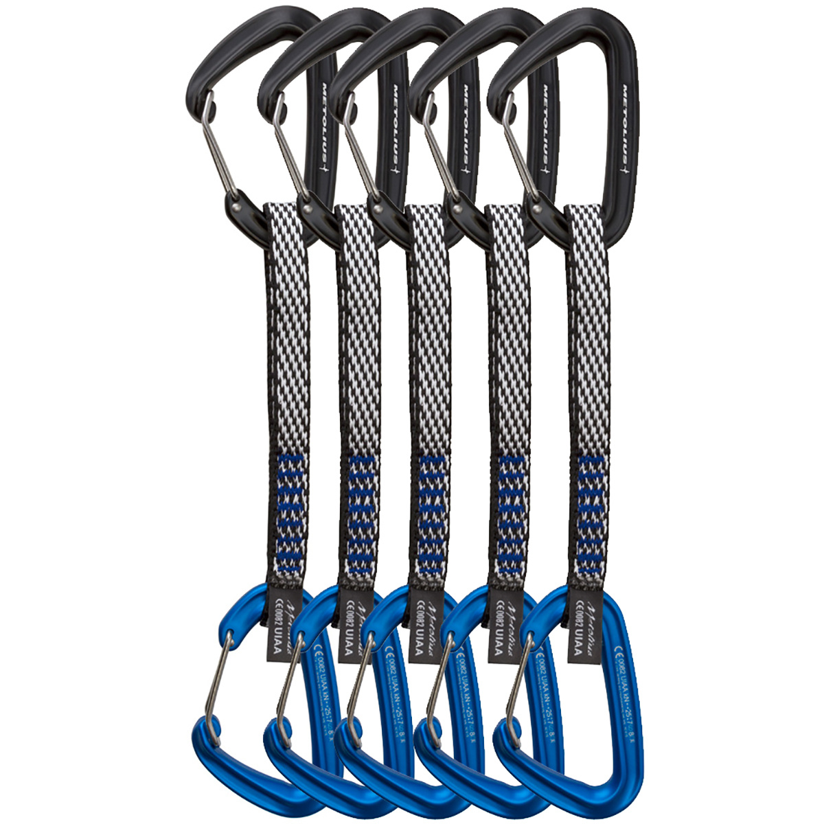 Metolius Bravo II Wiregate Expressset 5er Pack von Metolius